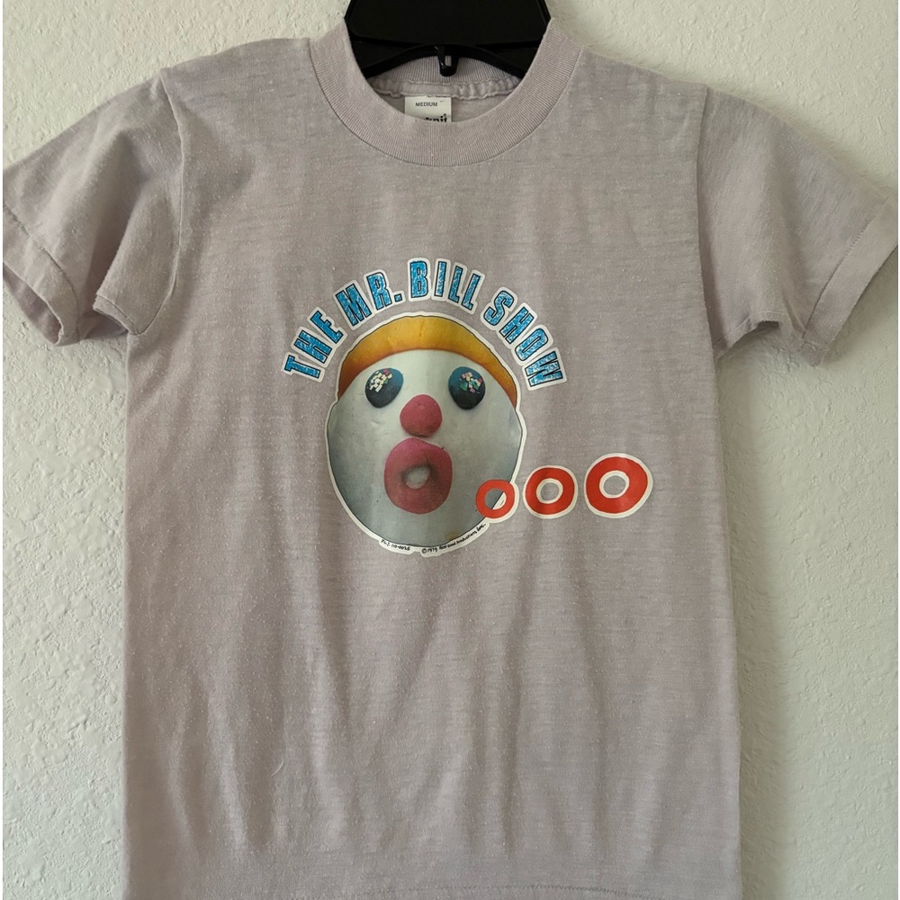 Vintage SNL The Mr Bill Show shirt-Child’s Medium.